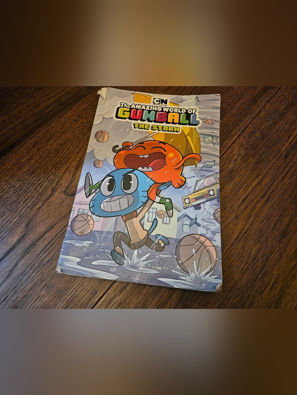 The Amazing World of Gumball Original Graphic Novel: The Storm Pa Acceptable. 